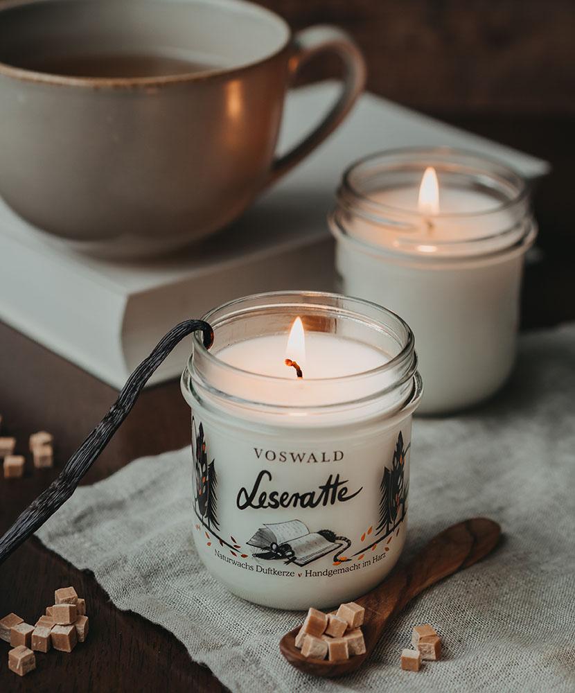 Leseratte – Duftkerze - Voswald