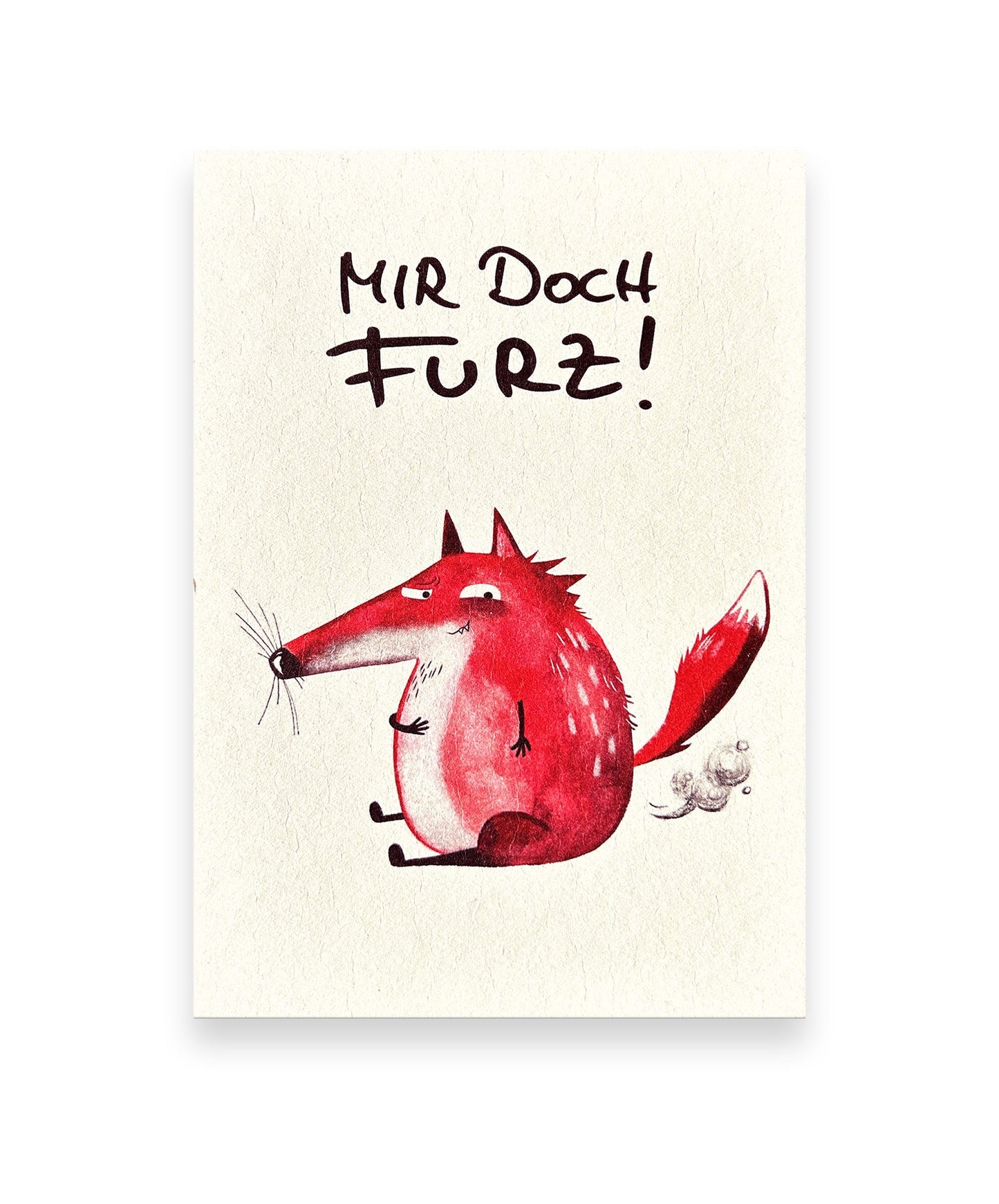 Postkarte – Mir doch Furz!