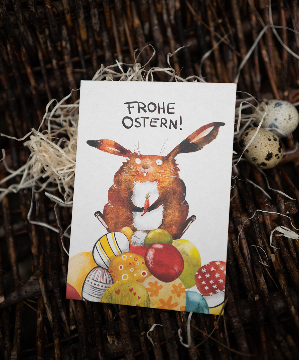 Postkarte – Frohe Ostern!