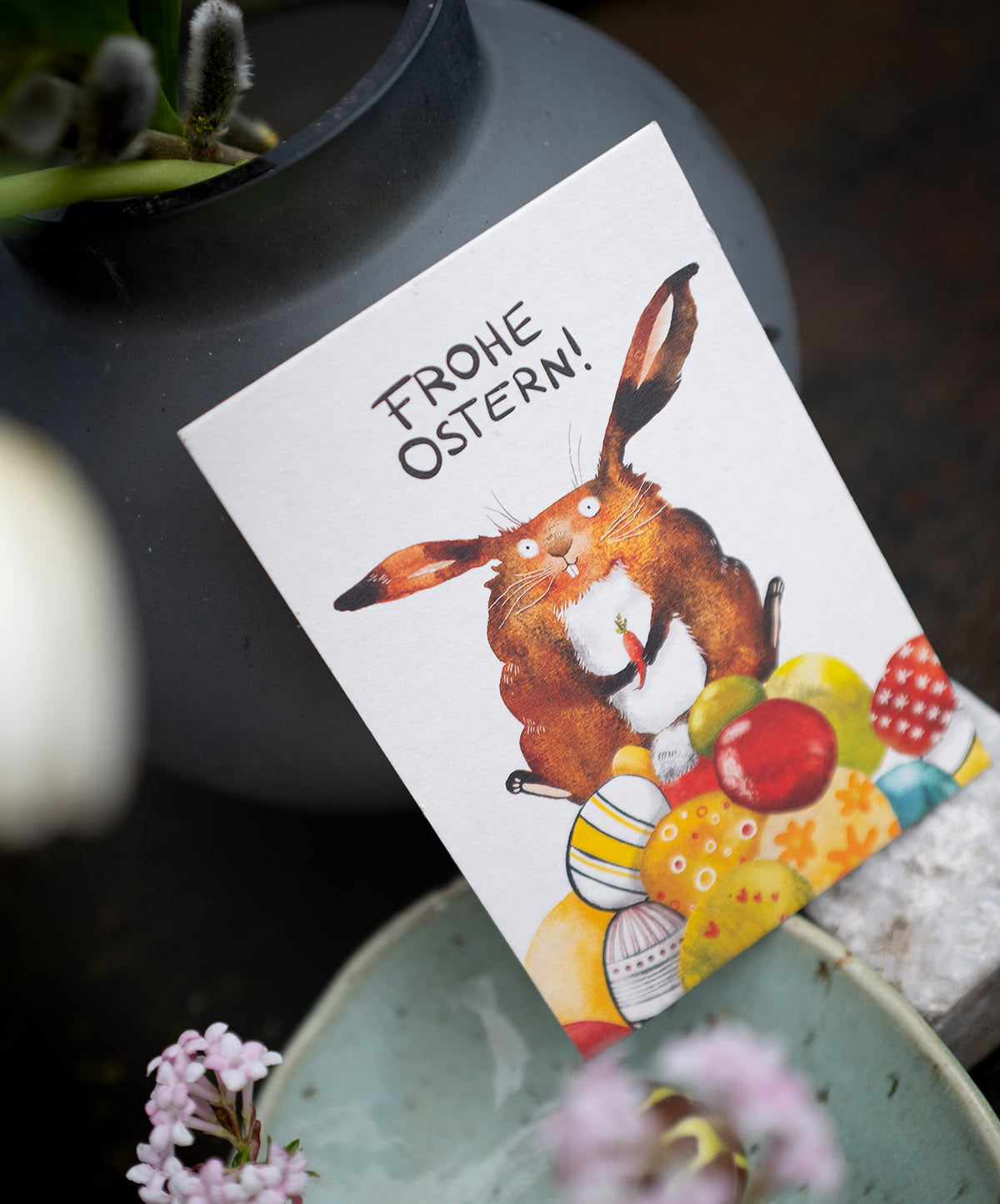 Postkarte – Frohe Ostern!